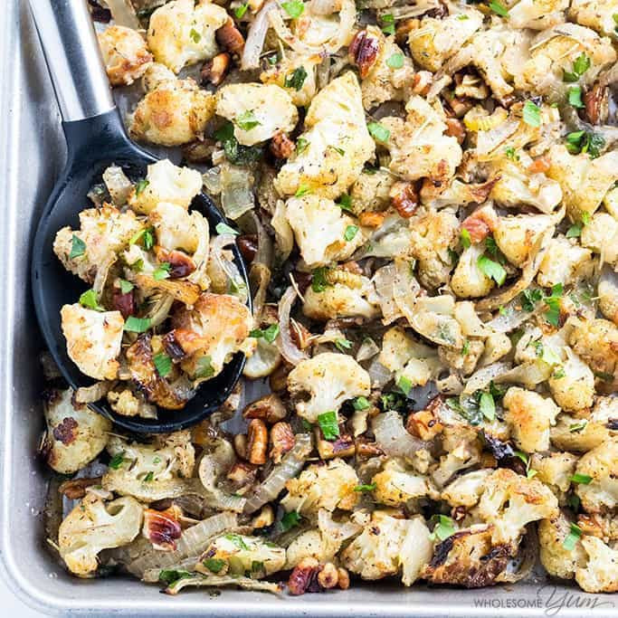 Low Carb Stuffing Recipes
 Low Carb Paleo Cauliflower Stuffing Recipe for Thanksgiving
