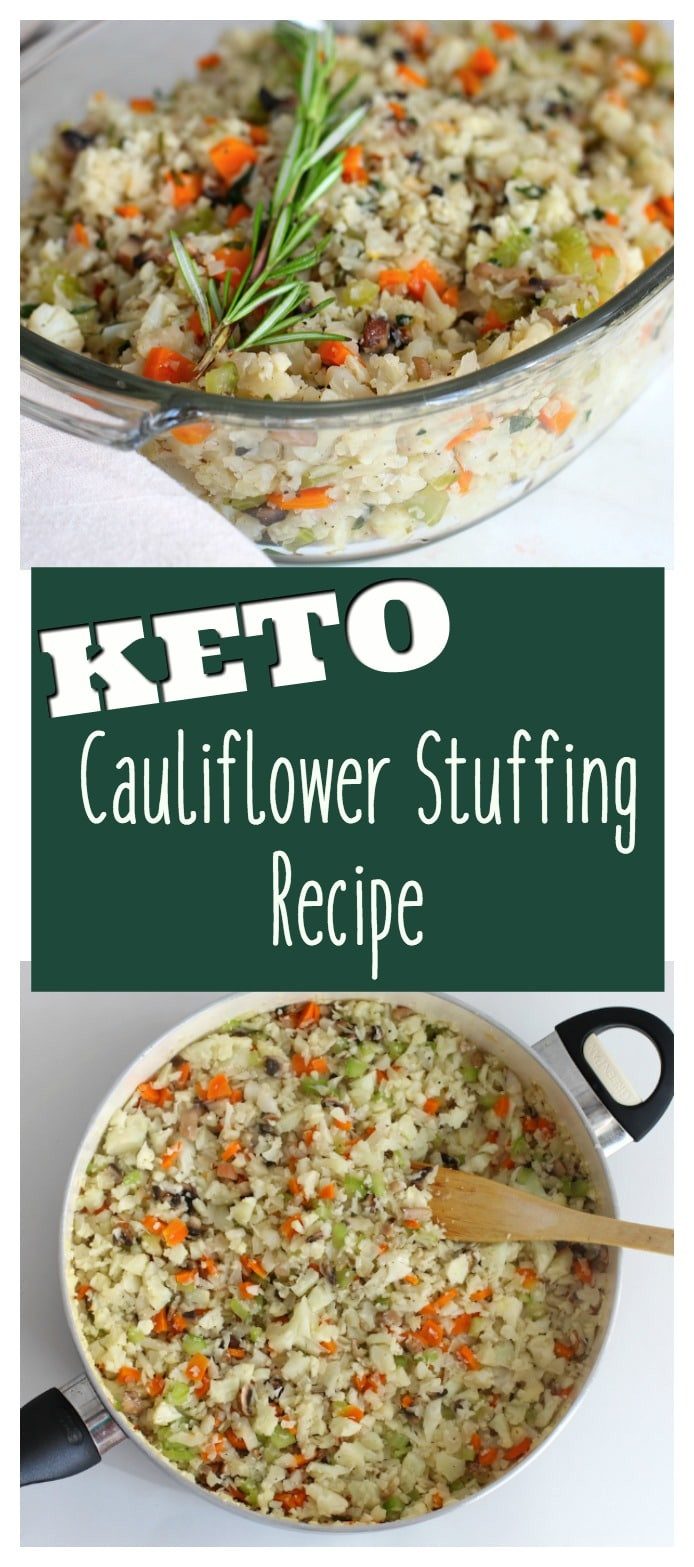 Low Carb Stuffing Recipes
 Keto Cauliflower Stuffing Recipe How To Make Low Carb