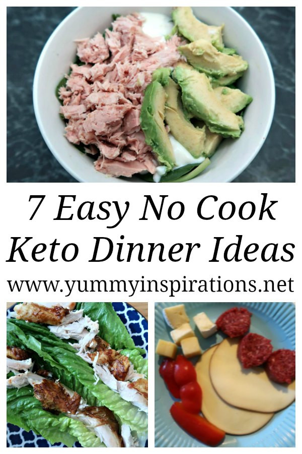 Low Carb Summer Dinners
 7 No Cook Low Carb Meals Ideas and Recipes for Easy Keto