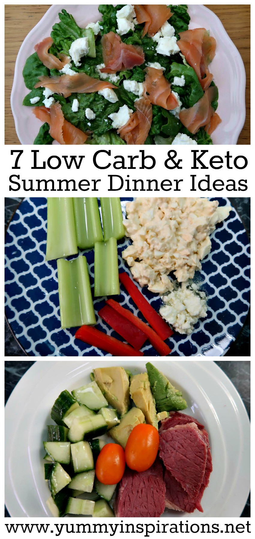 Low Carb Summer Dinners
 7 Keto Diet Low Carb Summer Dinner Recipes & Ideas