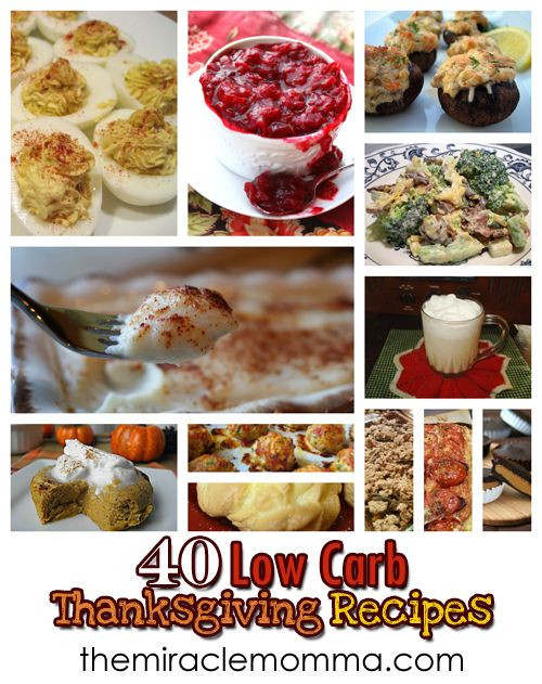 Low Carb Thanksgiving Recipes
 40 LC Thanksgiving Recipes Low Carb Pinterest