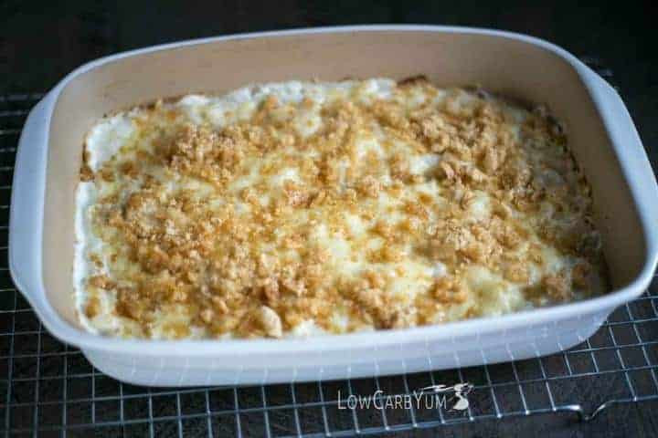 Low Carb Tuna Noodle Casserole
 Shiratake Tuna Noodle Casserole