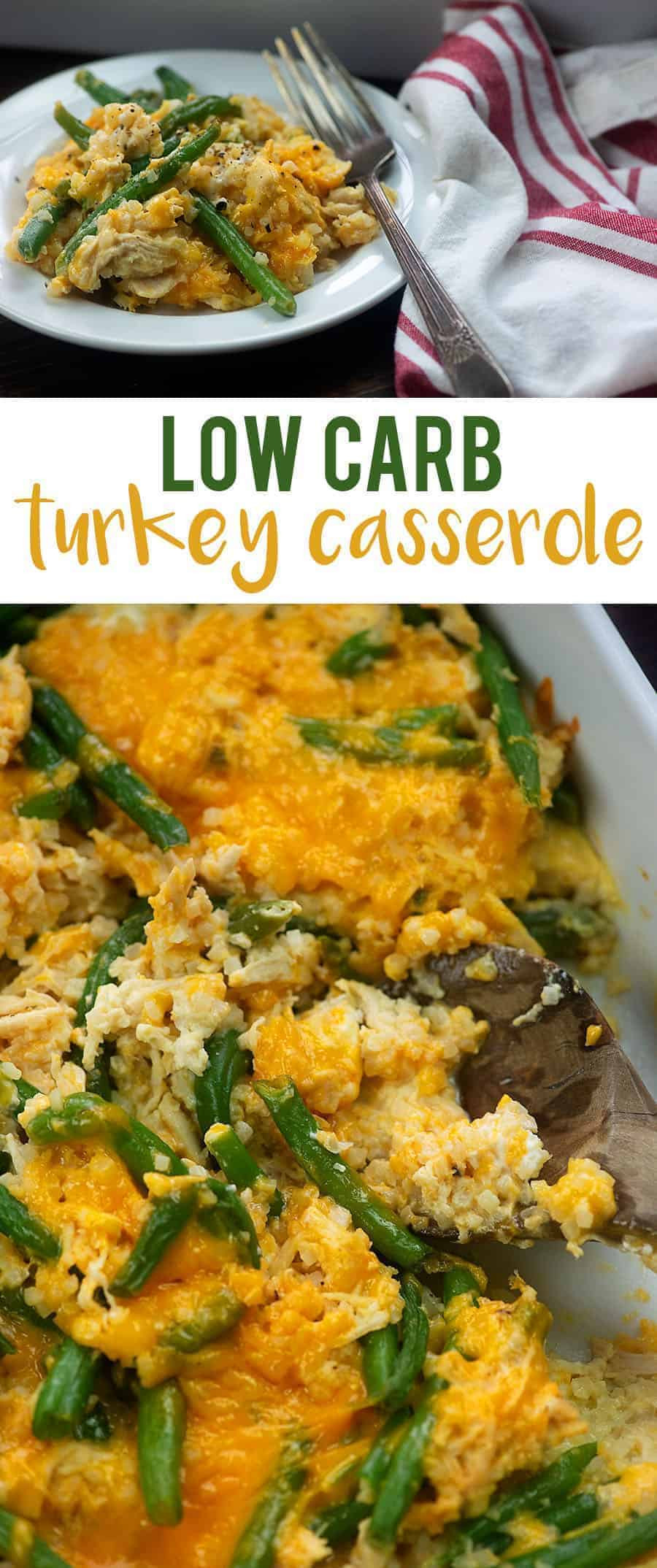 Low Carb Turkey Casserole
 Leftover Turkey Casserole