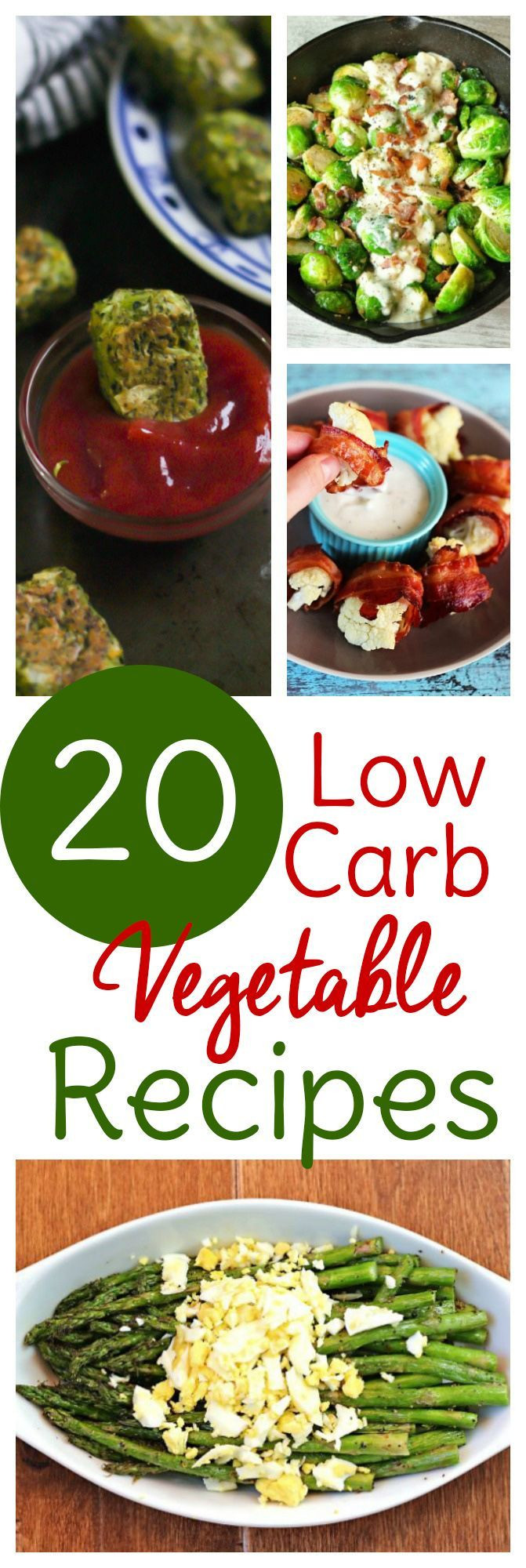 Low Carb Vegetables Recipes
 1316 best images about Side Dishes & Salads on Pinterest