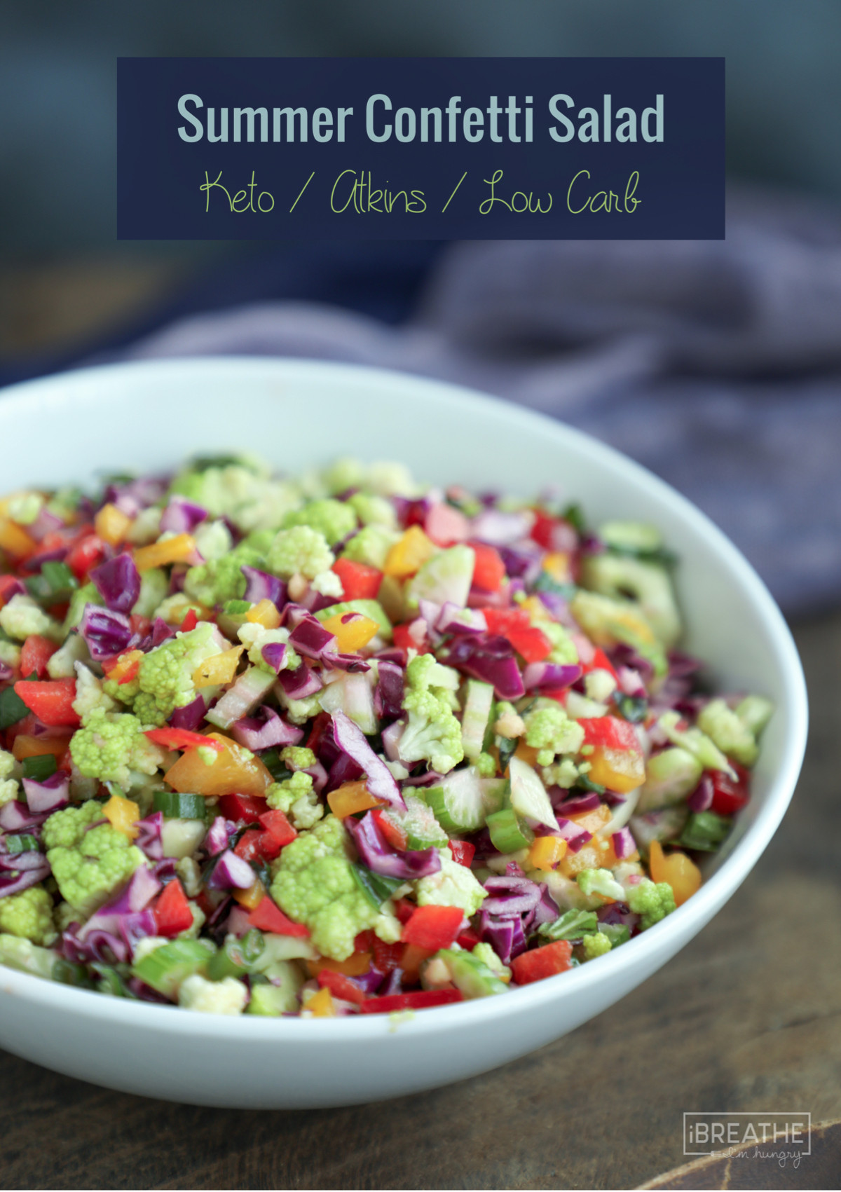 Low Carb Vegetables Recipes
 Summer Confetti Salad Low Carb and Gluten Free