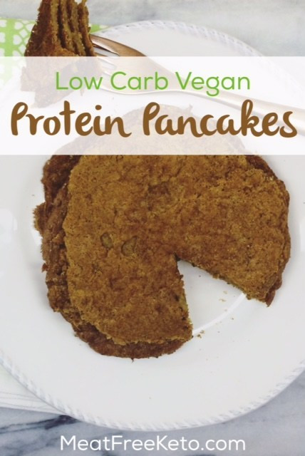 Low Carb Vegetarian Protein
 Low Carb Vegan Protein Pancakes