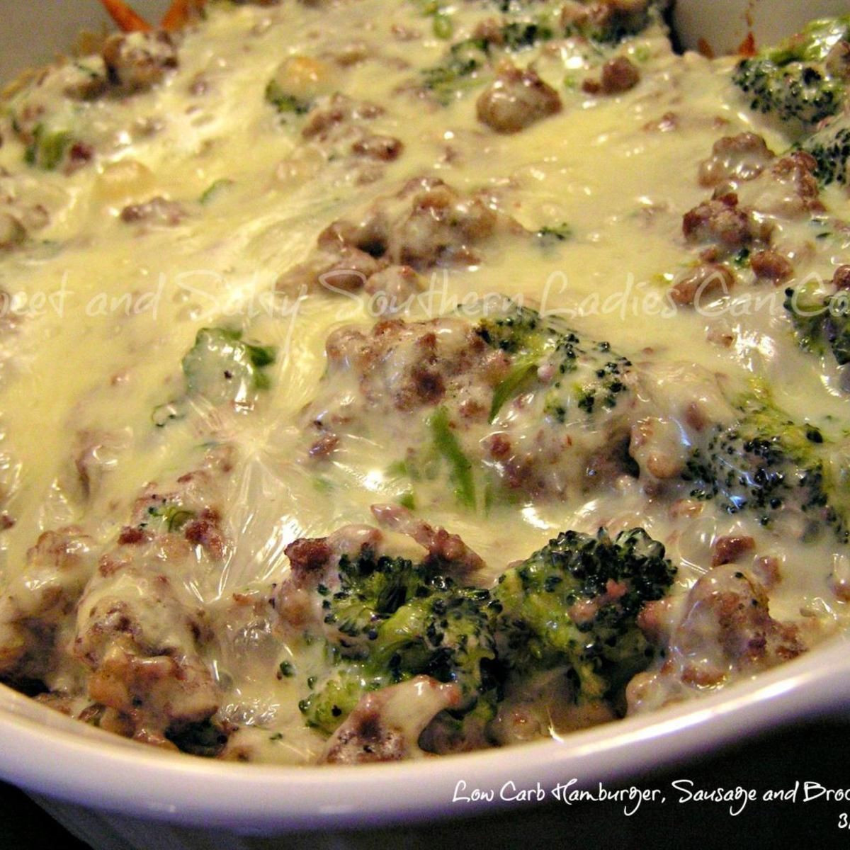 Low Carb Venison Recipes
 Hamburger Sausage Broccoli Alfredo Low Carb