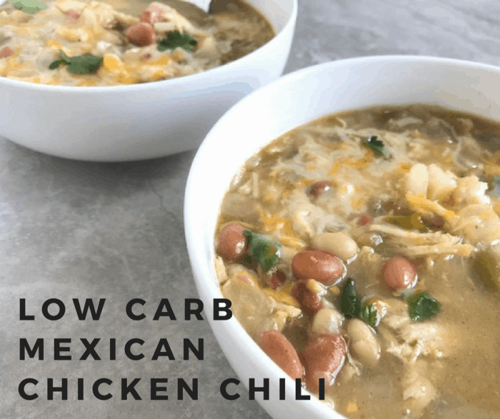 Low Carb White Chicken Chili
 Low Carb Mexican Chicken White Chili A Day In Candiland