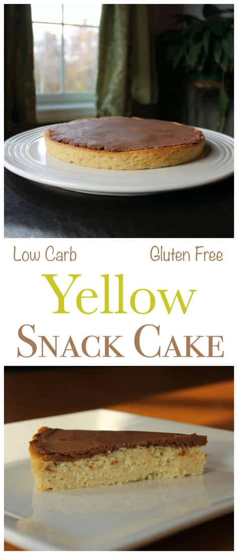 Low Carb Yellow Cake
 Yellow Snack Cake Gluten Free