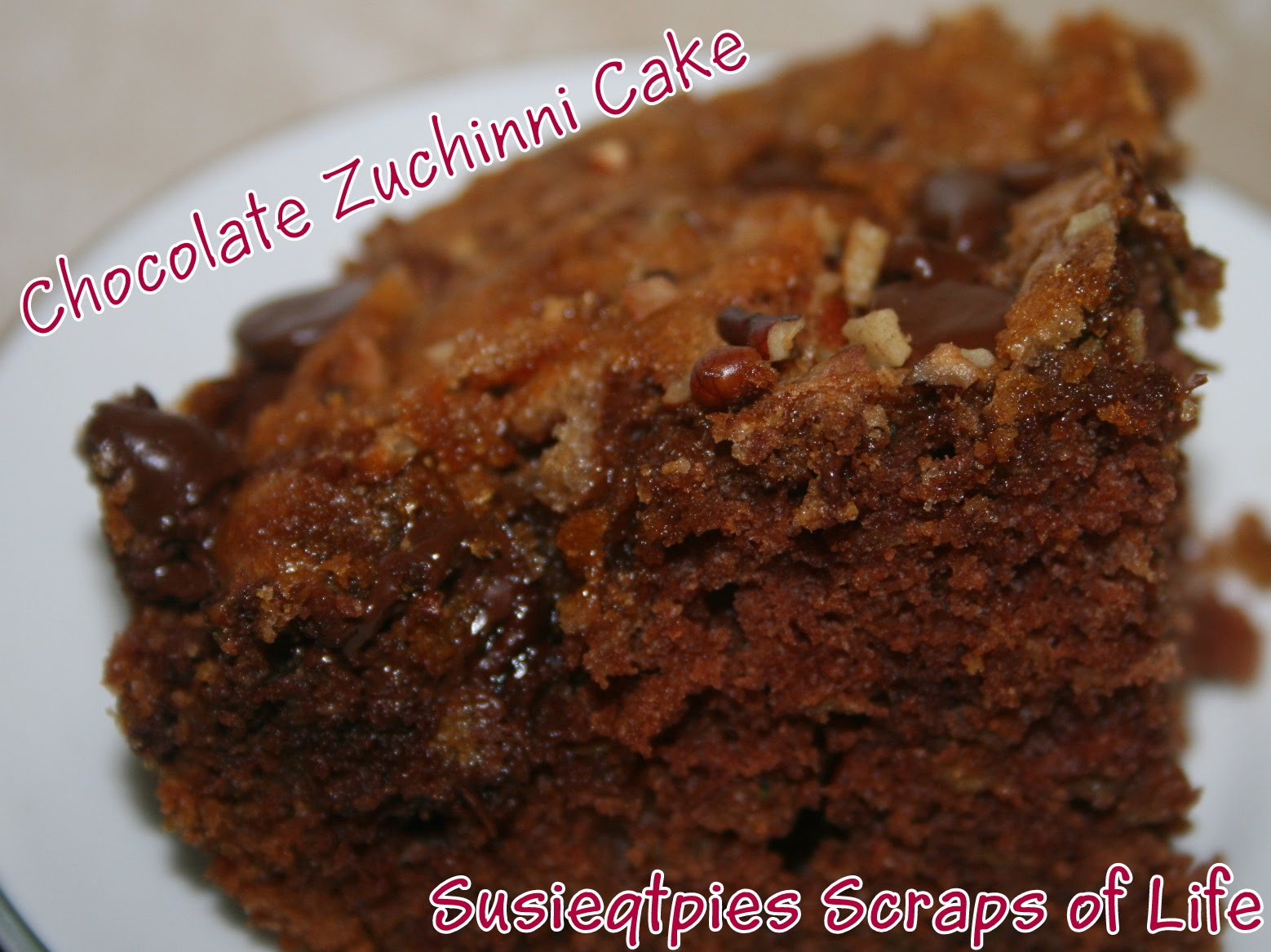 Low Carb Zucchini Cake
 SusieQTpies Cafe National Zucchini Day Tasty Recipes