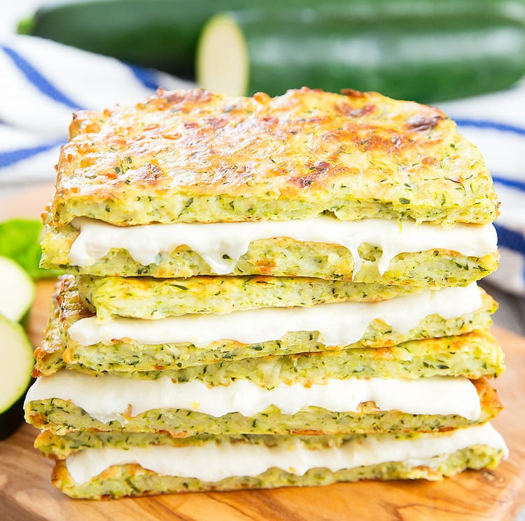 Low Carb Zucchini Cheese Bread
 Zucchini Crusted Grilled Cheese Sandwiches Kirbie s Cravings