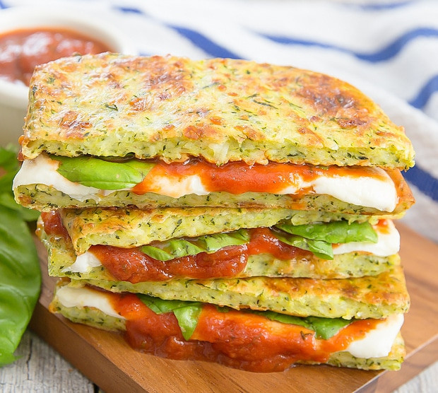 Low Carb Zucchini Cheese Bread
 Zucchini Crusted Pizza Grilled Cheese Sandwiches Kirbie