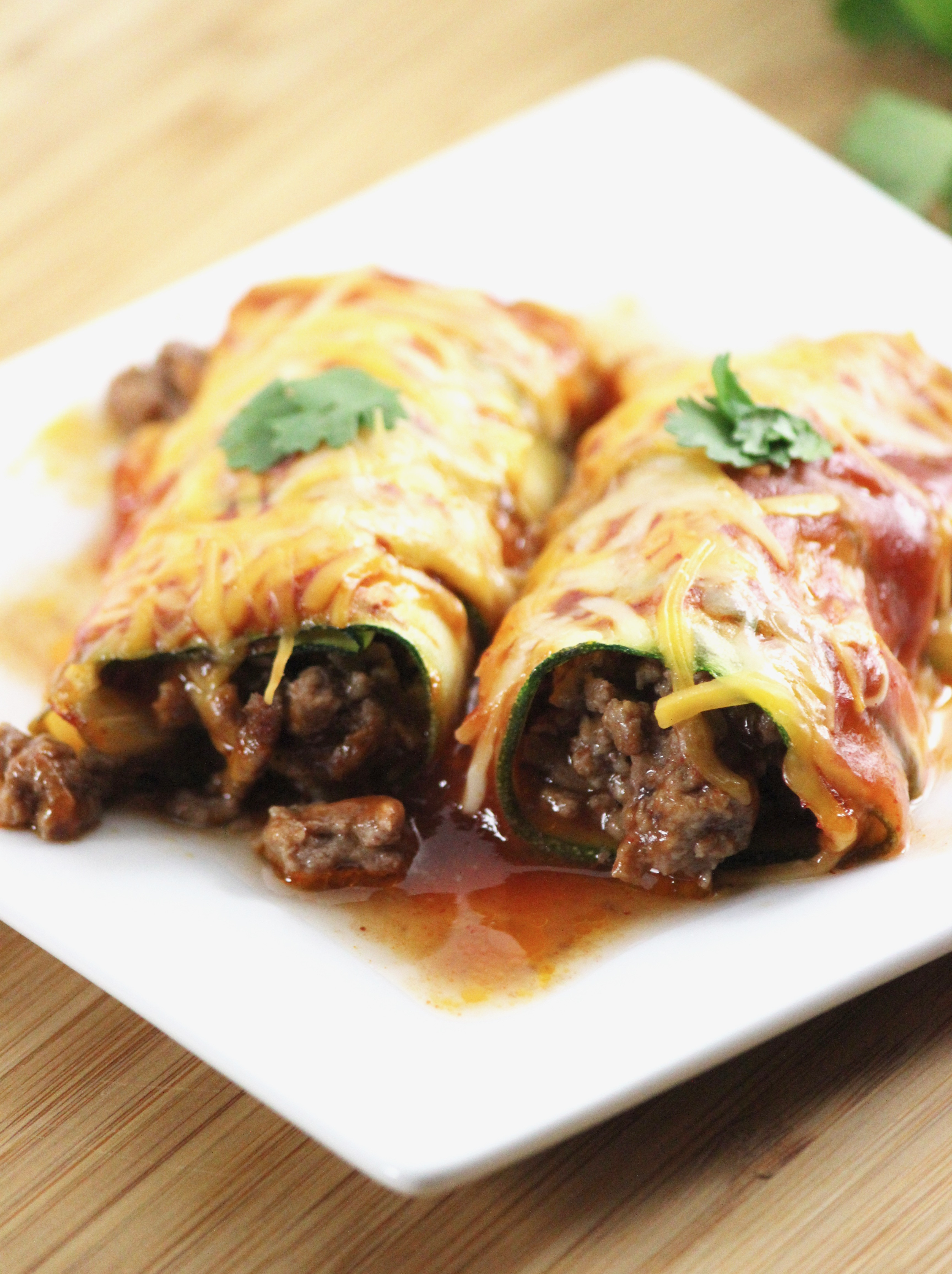 Low Carb Zucchini Enchiladas
 Low Carb Beef Zucchini Enchiladas 360 Family Nutrition