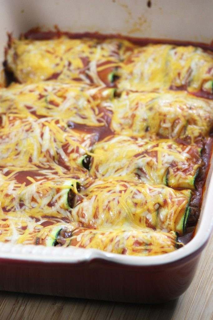 Low Carb Zucchini Enchiladas
 Low Carb Beef Zucchini Enchiladas 360 Family Nutrition