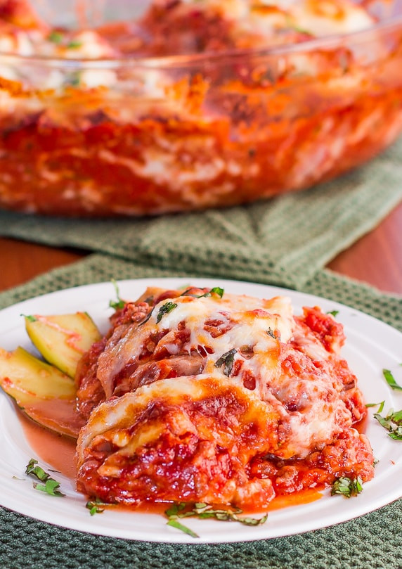 Low Carb Zucchini Lasagna
 Zucchini Lasagna Jo Cooks