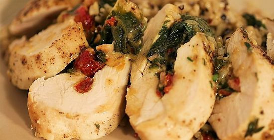 Low Cholesterol Chicken Breast Recipes
 Tomato Basil Stuff Chicken Breasts Low Fat Carb High