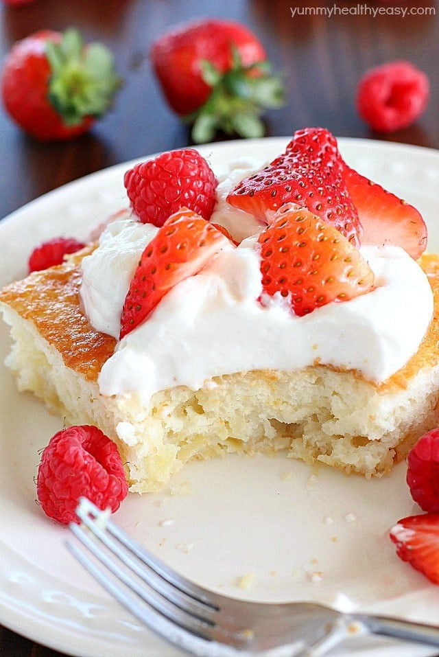 Low Cholesterol Desserts
 2 Ingre nt Fluff Cake Yummy Healthy Easy