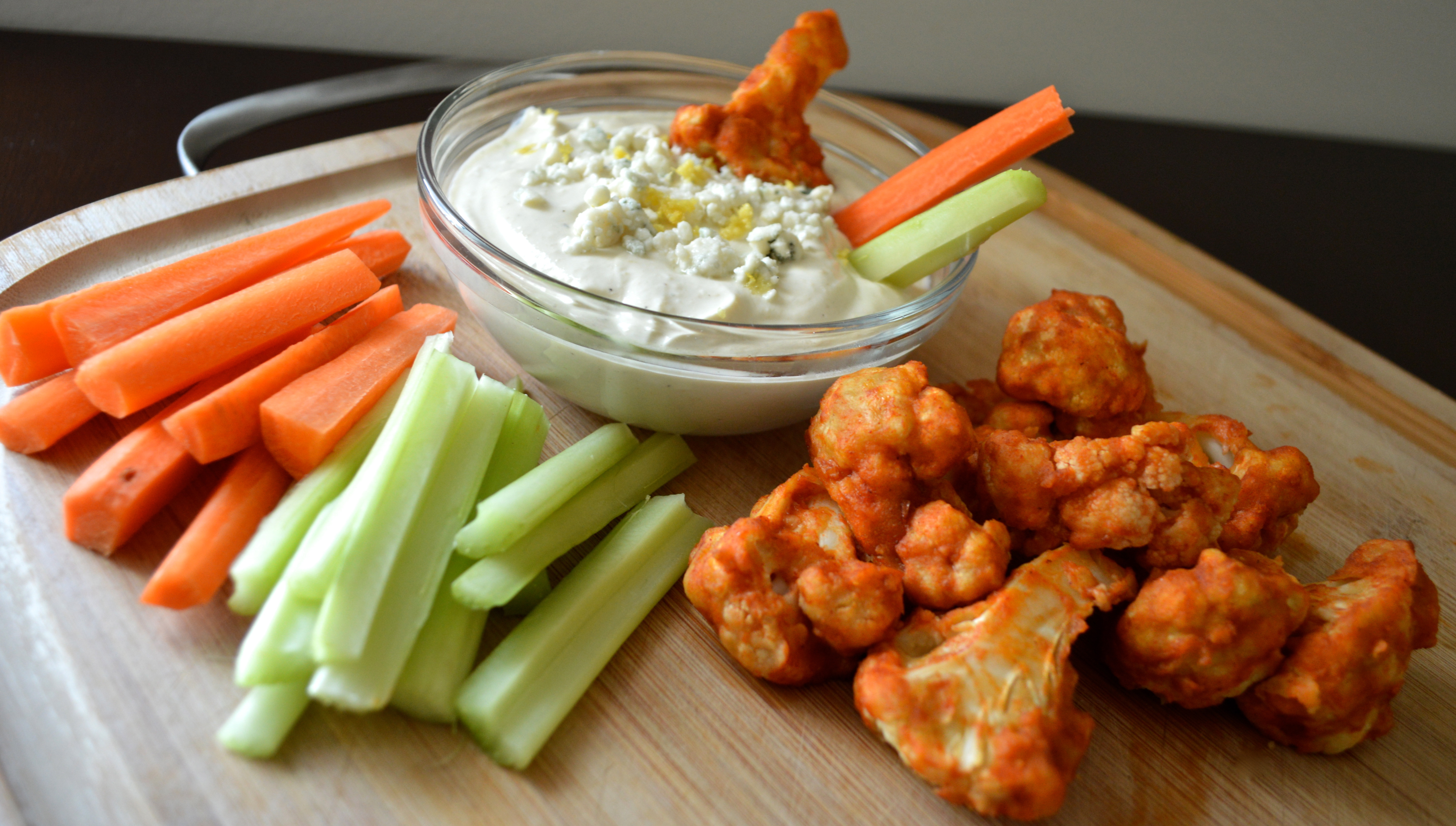 Low Cholesterol Recipes
 Buffalo Cauliflower Wings