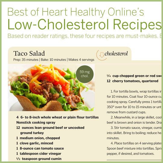 Low Cholesterol Recipes
 Low Cholesterol Recipes Food