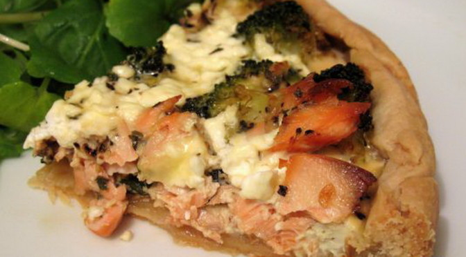 Low Cholesterol Salmon Recipes
 Low Fat Salmon and Broccoli Quiche