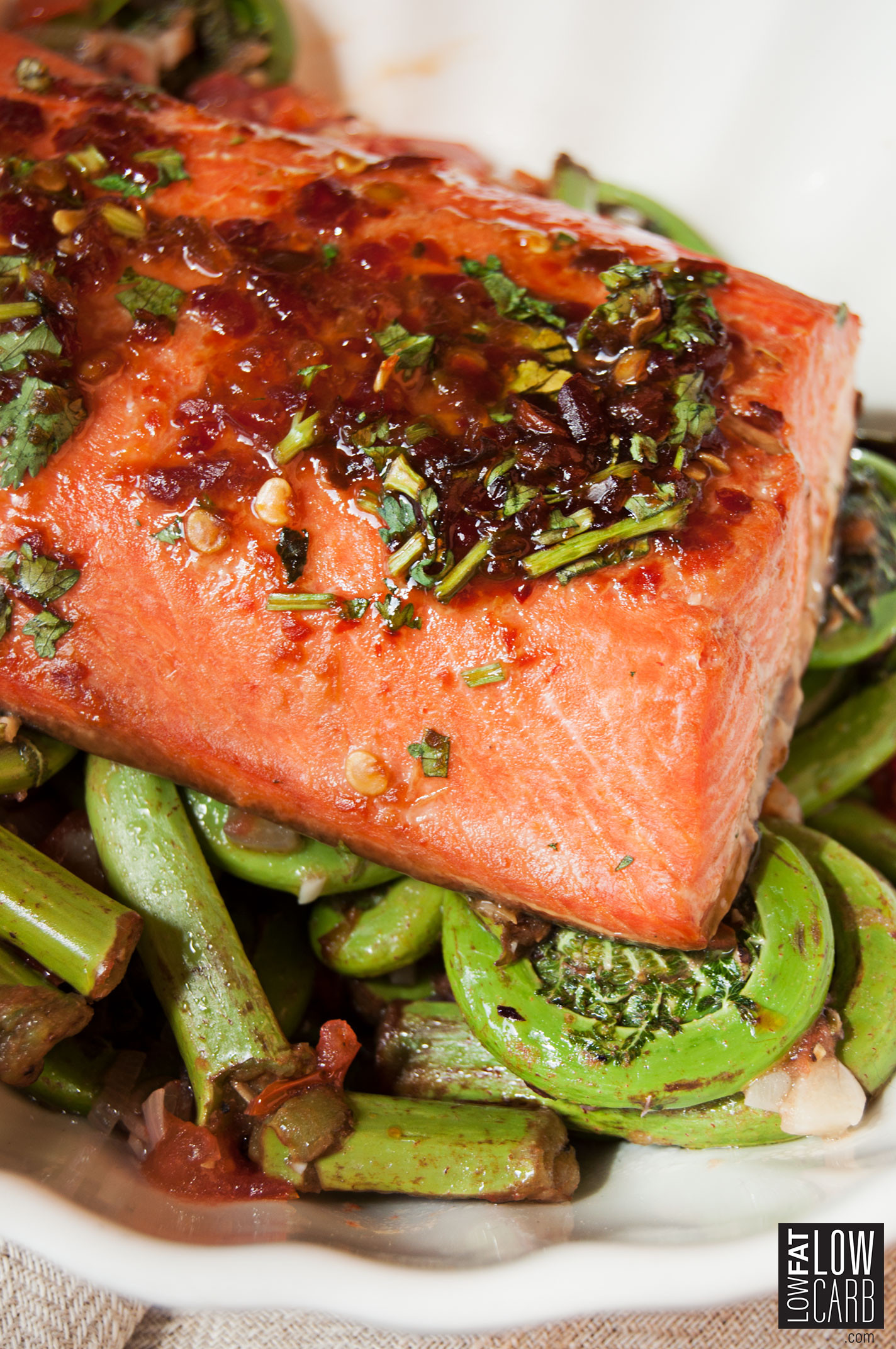 Low Cholesterol Salmon Recipe - Low-Calorie Fish & Seafood ...