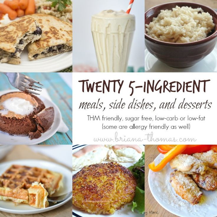 Low Cholesterol Side Dishes
 This roundup of Twenty 5 Ingre nt Meals Side Dishes