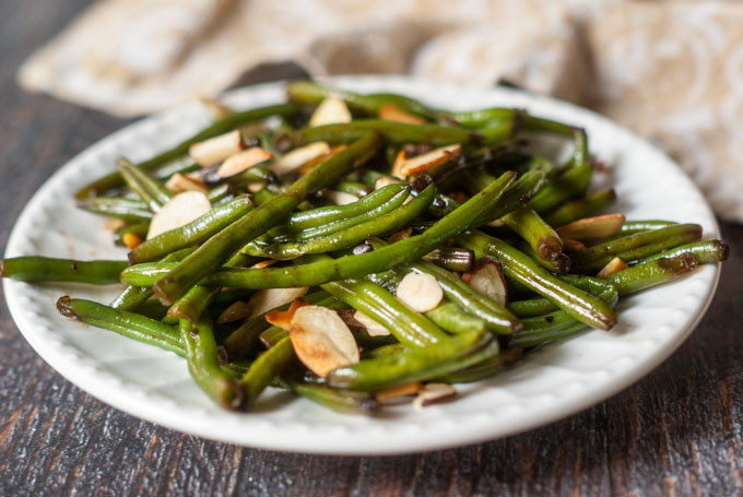 Low Cholesterol Side Dishes
 Easy Asian Green Beans Almondine My Life Cookbook low