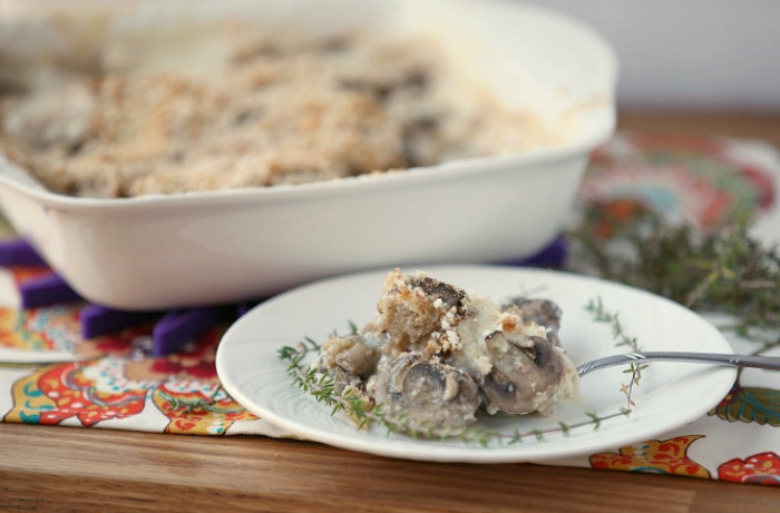 Low Cholesterol Side Dishes
 Mushroom Gratin Casserole Low Calorie Low Fat Healthy