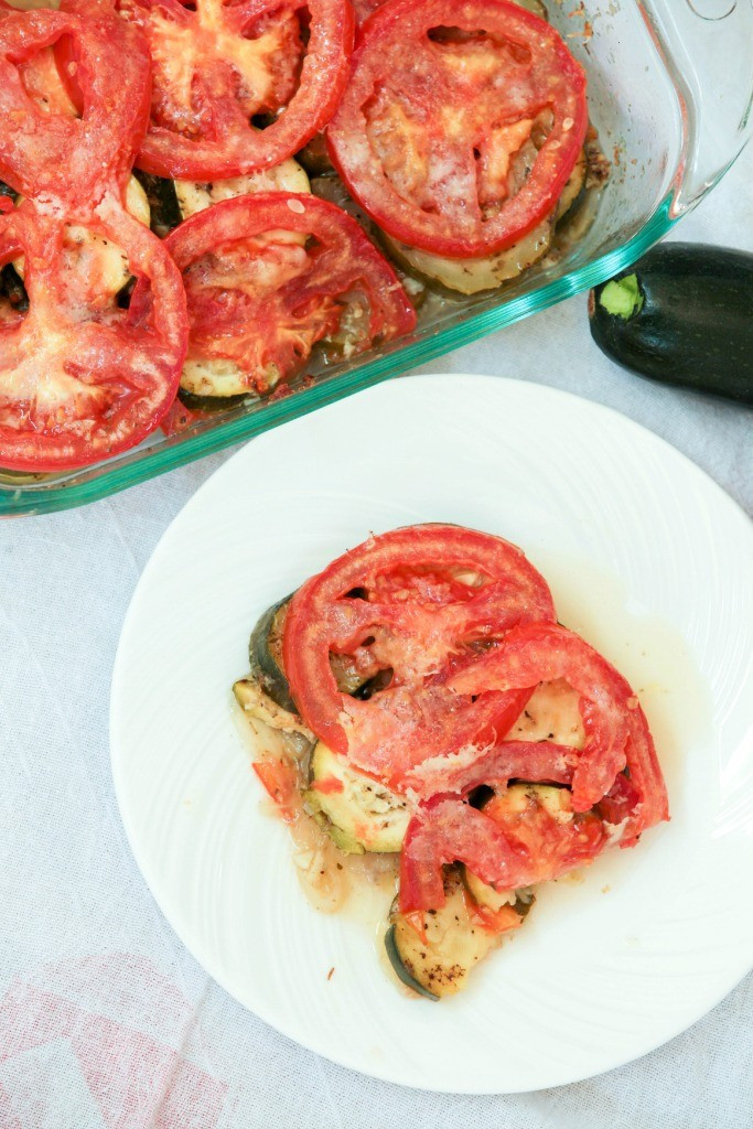 Low Cholesterol Side Dishes
 Zucchini Tomato Casserole Ve arian Low Calorie Food