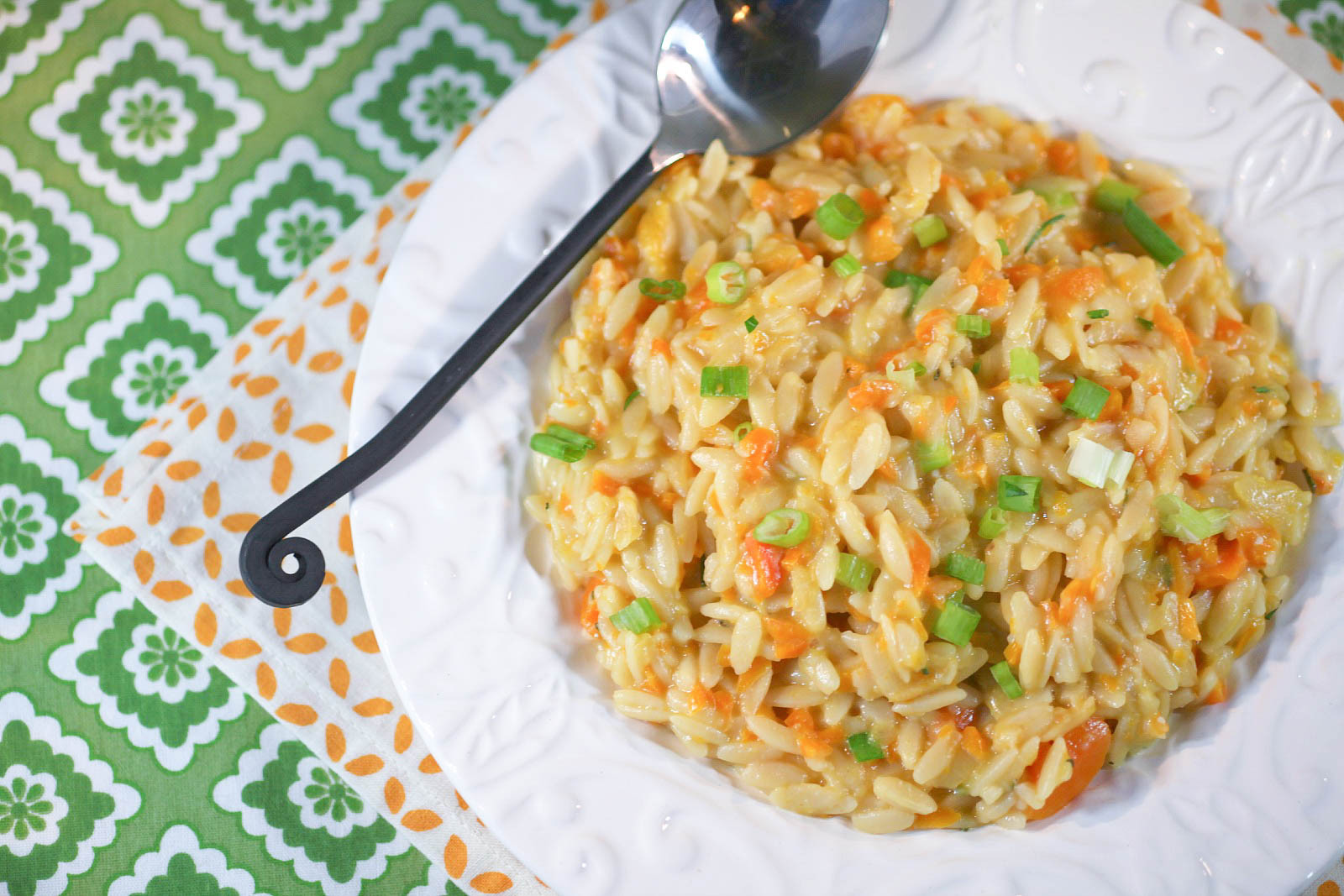 Low Cholesterol Side Dishes
 Orzo Risotto with Carrots Healthy Food Done Light