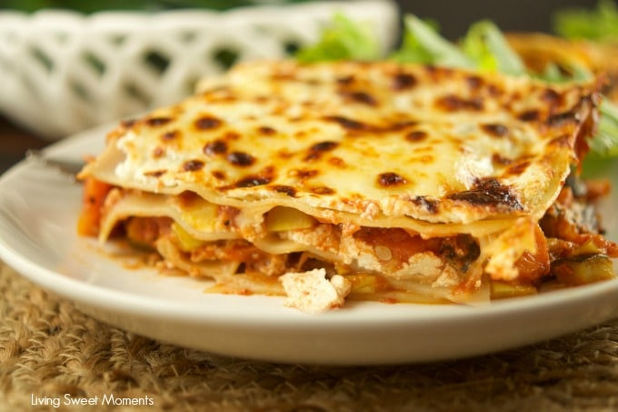 Low Cholesterol Vegetarian Recipes
 Low Fat Ve arian Lasagna Recipe Living Sweet Moments