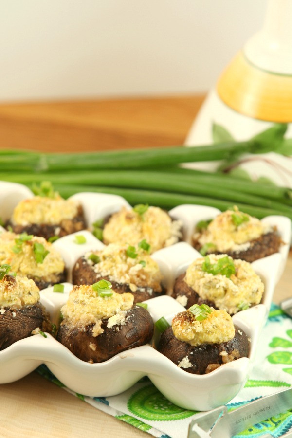 Low Fat Appetizer Recipes
 Jalapeno Popper Stuffed Mushrooms Low Calorie Low Fat