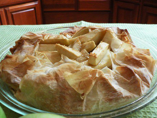Low Fat Apple Pie
 Low Fat Apple Phyllo Pie Recipe