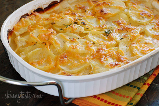 Low Fat Au Gratin Potatoes
 12 Healthy Christmas Dinner Side Dishes