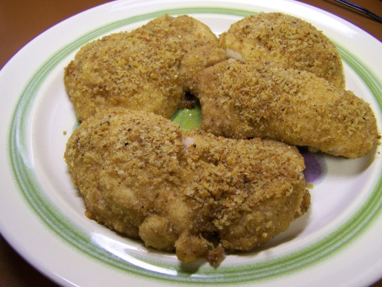 Low Fat Baked Chicken Recipes
 Low Fat Oven Bake Crispy Chicken Recipe Genius Kitchen