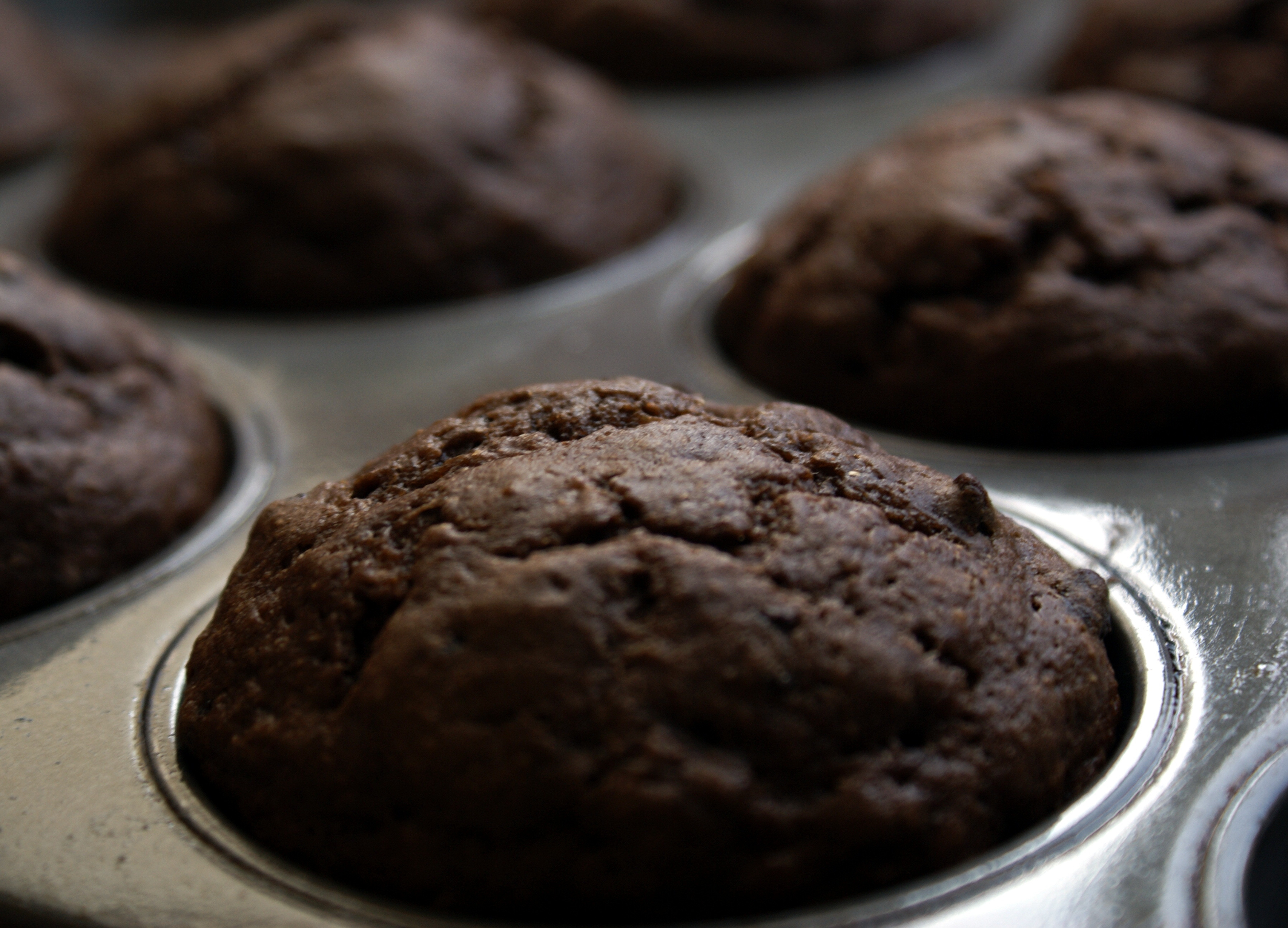 Low Fat Banana Chocolate Chip Muffins
 Ultra Low Fat Double Chocolate Banana Muffins that my kids