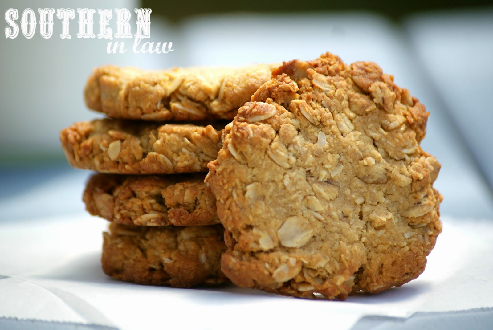 Low Fat Biscuit Recipe
 Southern In Law Recipe Healthier ANZAC Biscuits