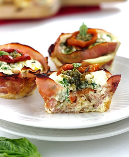 Low Fat Breakfast Meat
 Mediterannean Breakfast Egg Muffins with Ham Food Faith
