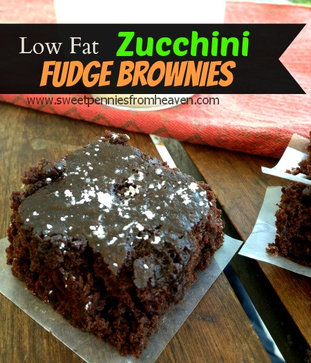 Low Fat Brownies
 Low Fat Fudge Brownie Recipe with NO Oil or Eggs