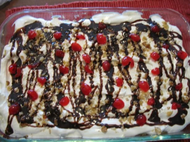 Low Fat Cake Recipes Weight Watchers
 Banana Split Dessert 4 Points Low Fat & Low Sugar