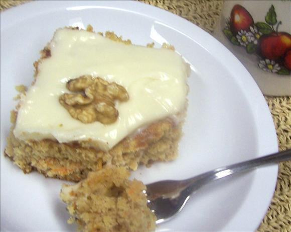 Low Fat Carrot Cake
 Low Fat Carrot Cake With Cream Cheese Frosting Recipe