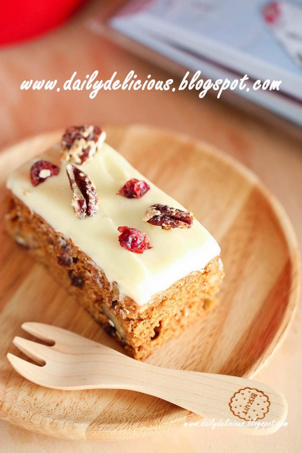 Low Fat Carrot Cake
 dailydelicious Low fat carrot cake Delicious carrot cake