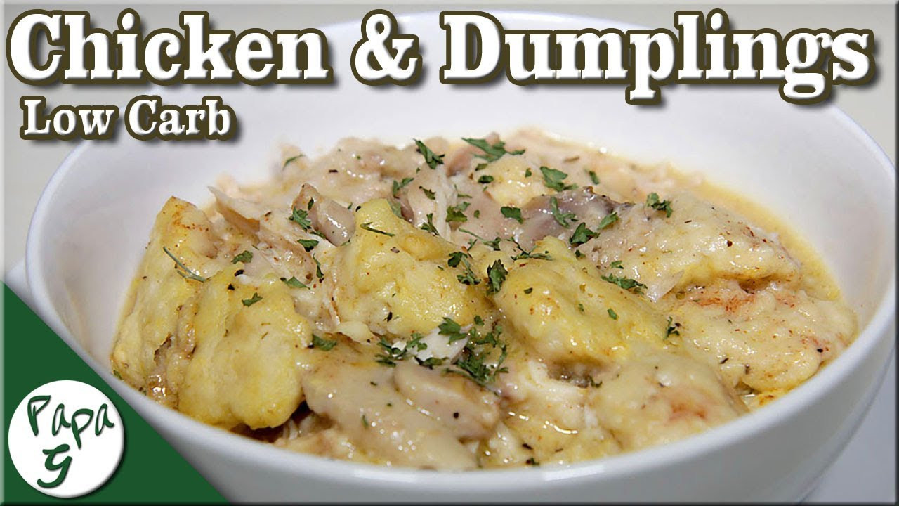 Low Fat Chicken And Dumplings
 Low Carb Chicken and Dumplings A Simple and Easy Keto
