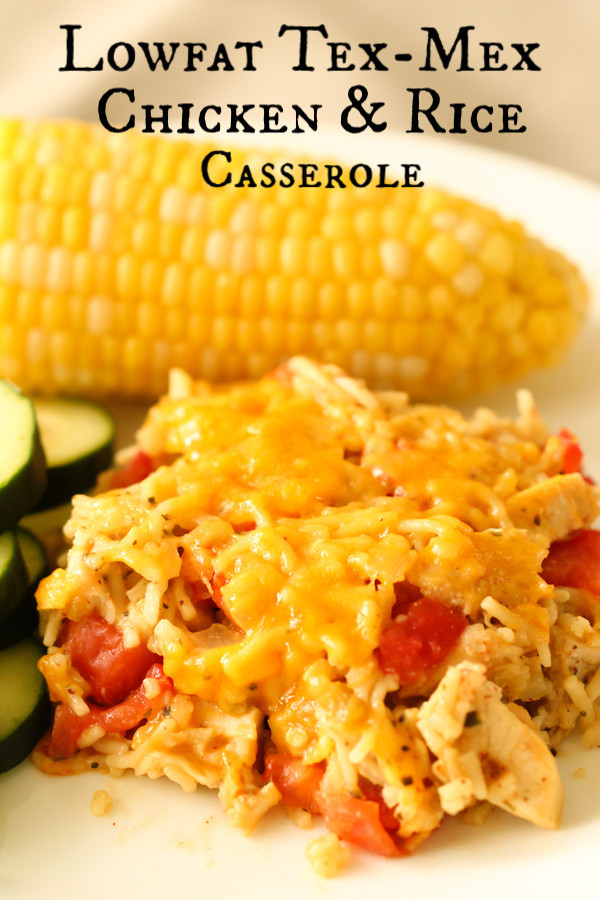 Low Fat Chicken And Rice Recipes
 Low Fat Tex Mex Chicken and Rice Casserole Recipe Six