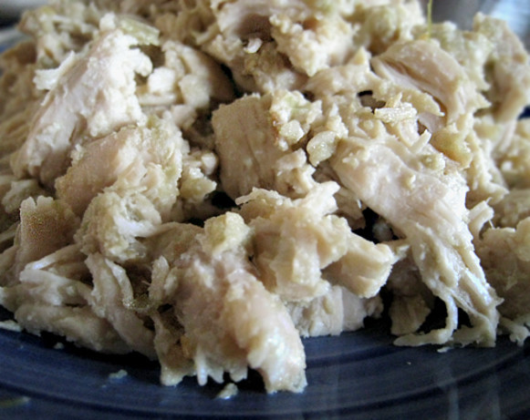 Low Fat Chicken Crock Pot Recipes
 Spicy Crock Pot Chicken Chile Verde Low Fat Recipe Food