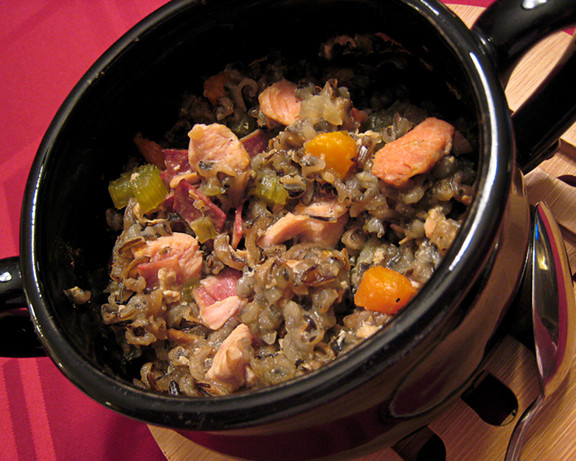 Low Fat Chicken Crock Pot Recipes
 Low Fat Crock Pot Herbed Turkey And Wild Rice Casserole