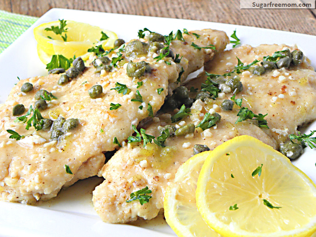 Low Fat Chicken Dinners
 Low Fat Chicken Piccata [Gluten Free]