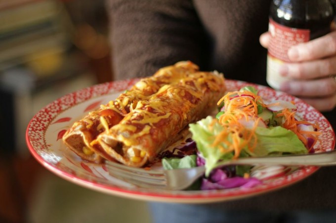 Low Fat Chicken Enchiladas
 Smokey Low Fat Chicken Enchiladas Lighter Healthier