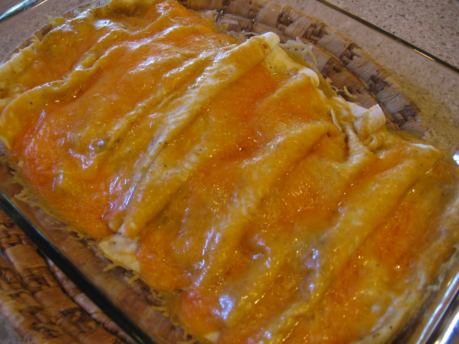 Low Fat Chicken Enchiladas
 cookin up north Chicken Enchiladas