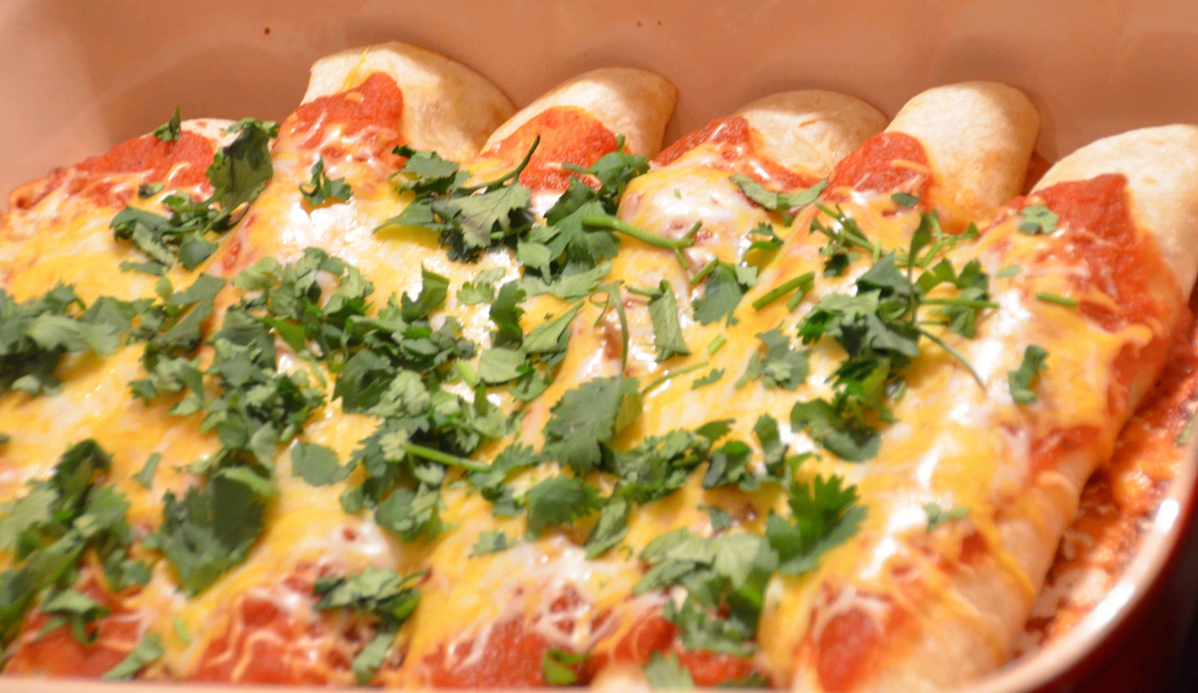 Low Fat Chicken Enchiladas
 Warm House Cozy KitchenLow fat Chicken Enchiladas Warm